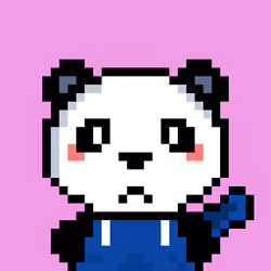 32px Panda #753