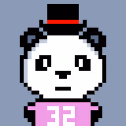 32px Panda #2544