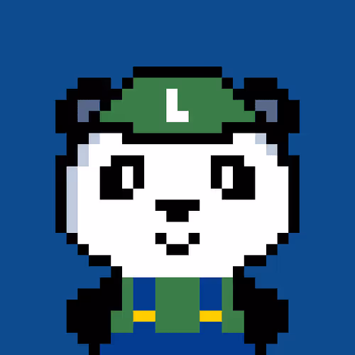32px Panda #2545
