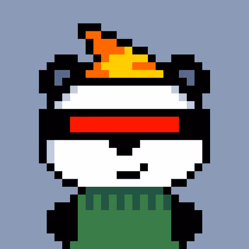 32px Panda #2761
