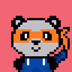32px Panda #2900