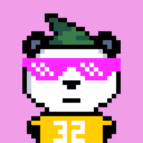 32px Panda #3018