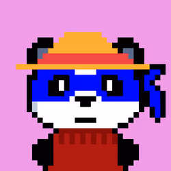 32px Panda #2437