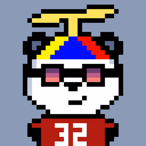 32px Panda #2339