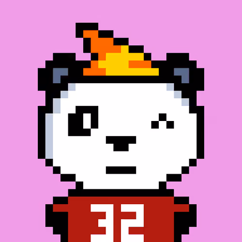 32px Panda #2046