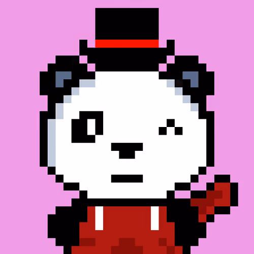 32px Panda #2320