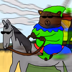 Race Horse Bobo