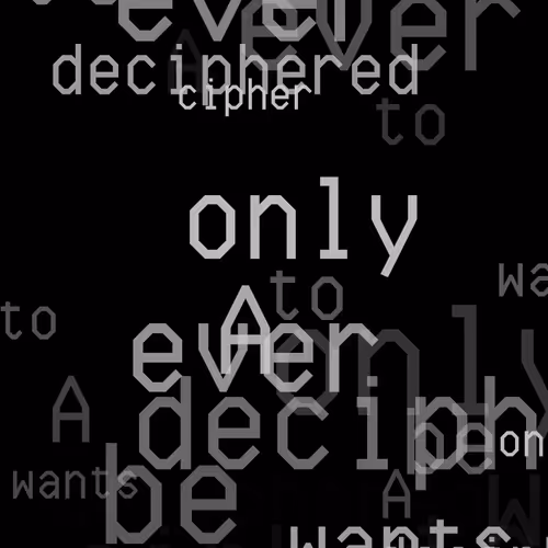 CRYPTIC POEMS #187 | AOLS #911