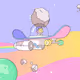 7373
