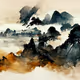Oriental Landscapes  by AI