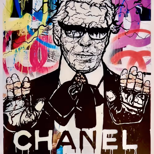 Lagerfeld Chanel by Alec Monopoly