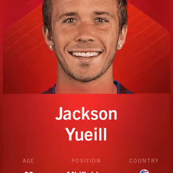 Jackson Yueill 2020-21 • Rare 53/100