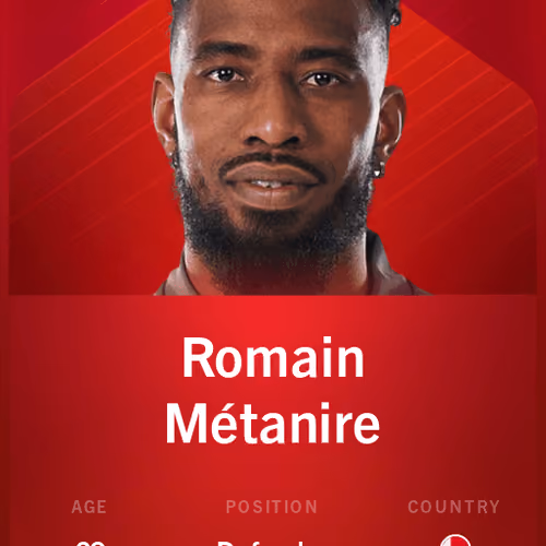 Romain Métanire 2020-21 • Rare 38/100