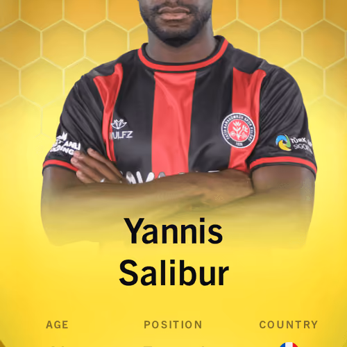 Yannis Salibur 2021-22 • Limited 279/1000