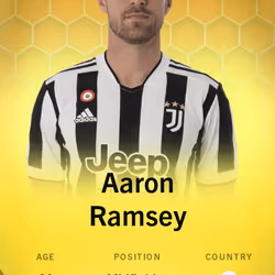 Aaron Ramsey 2021-22 • Limited 43/1000