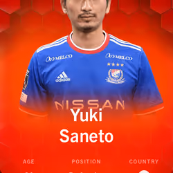 Yuki Saneto 2021-22 • Rare 4/100