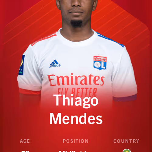 Thiago Mendes 2020-21 • Rare 50/100