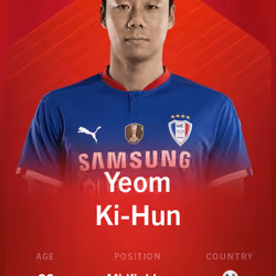 Yeom Ki-Hun 2020-21 • Rare 4/100