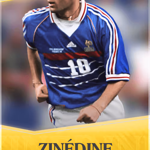 Zinédine Zidane 1997-98 • Limited 62/1000