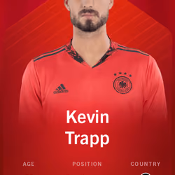 Kevin Trapp 2020-21 • Rare 10/100