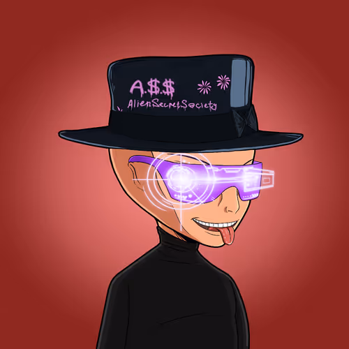 ALIEN SECRET SOCIETY #8858