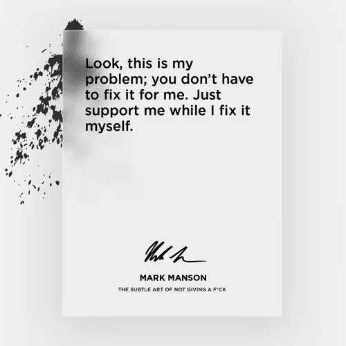 The Subtle Art Of Not Giving A Fuck