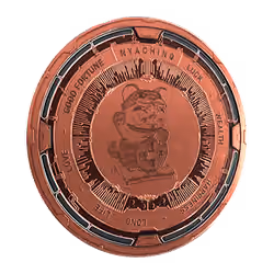 Tiger Bronze Collector's Coin