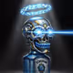 Ethereum Laser Skull Angel