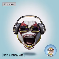 FROGE #5540 DNA 3519/6969