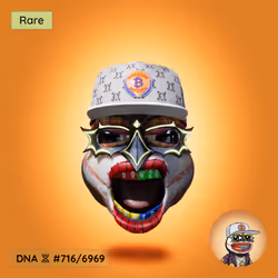 FROGE #3596 DNA 716/6969