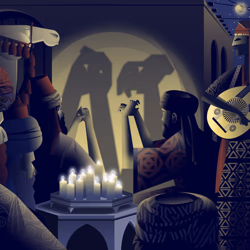 Shadowgraphists in the Wedding