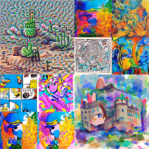 Art Dump By Pixcasso