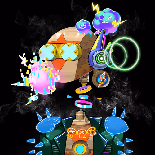 Tall Neck Tribe Robot