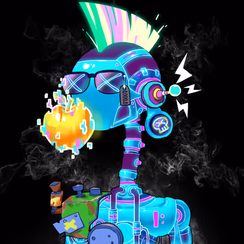 Tall Neck Tribe Robot