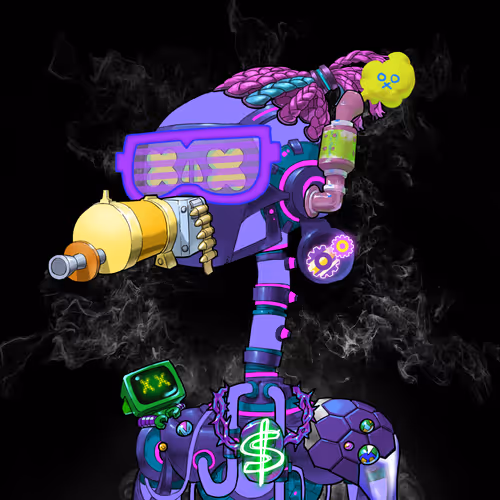 Tall Neck Tribe Robot