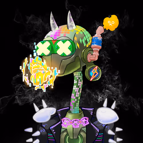 Tall Neck Tribe Robot
