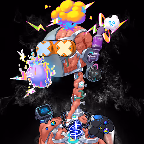 Tall Neck Tribe Robot