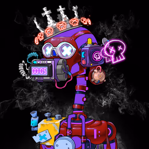 Tall Neck Tribe Robot