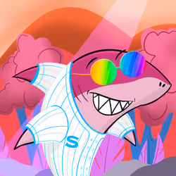 Happy Shark #1050