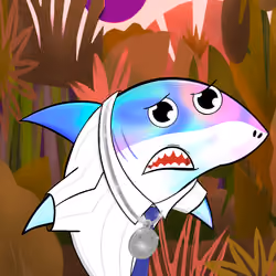Happy Shark #1099