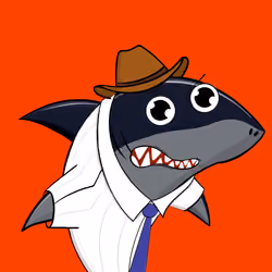 Happy Shark #1124