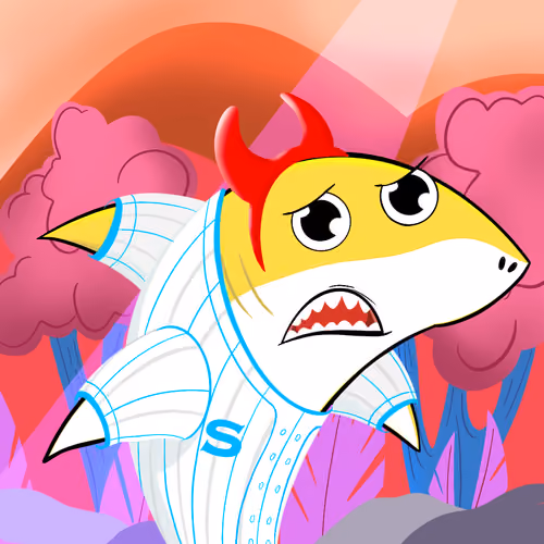 Happy Shark #1595