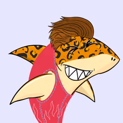 Happy Shark #2035