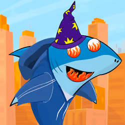 Happy Shark #1424