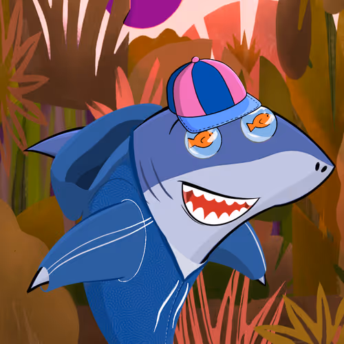 Happy Shark #1104