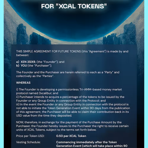 3xcalibur Discounted Round 1