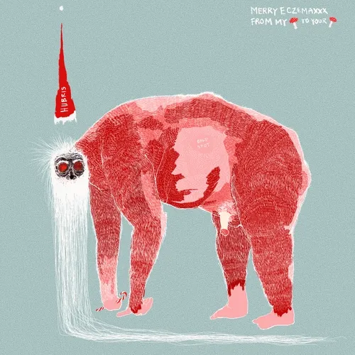 Feral Santa Card