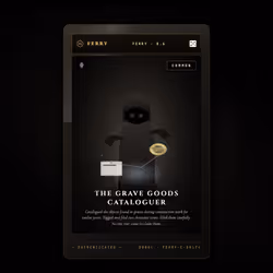 The Grave Goods Cataloguer