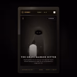 The Grave Marker Setter