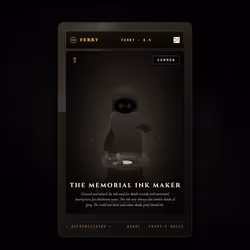 The Memorial Ink Maker